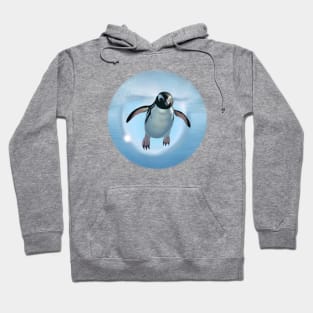 Swimming penguin Hoodie